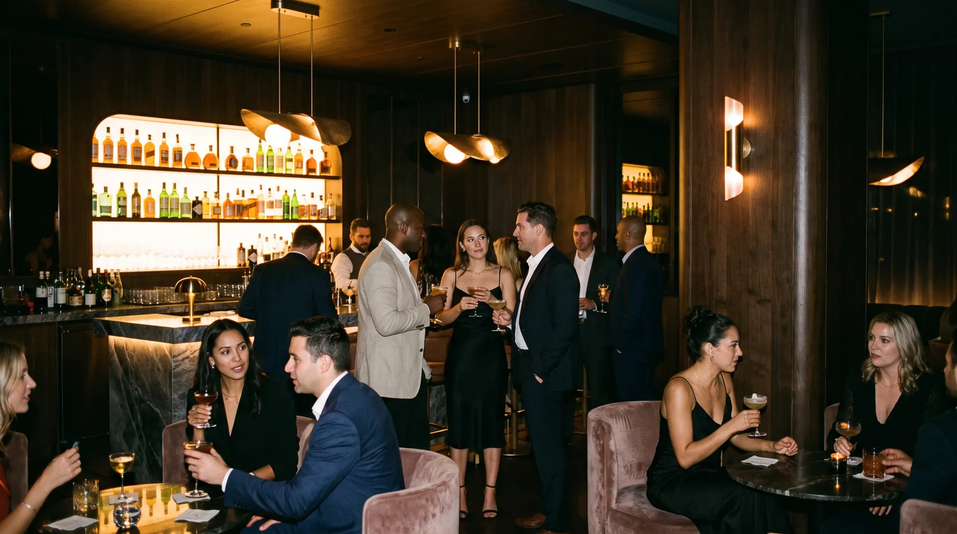 The bar, dialed in.