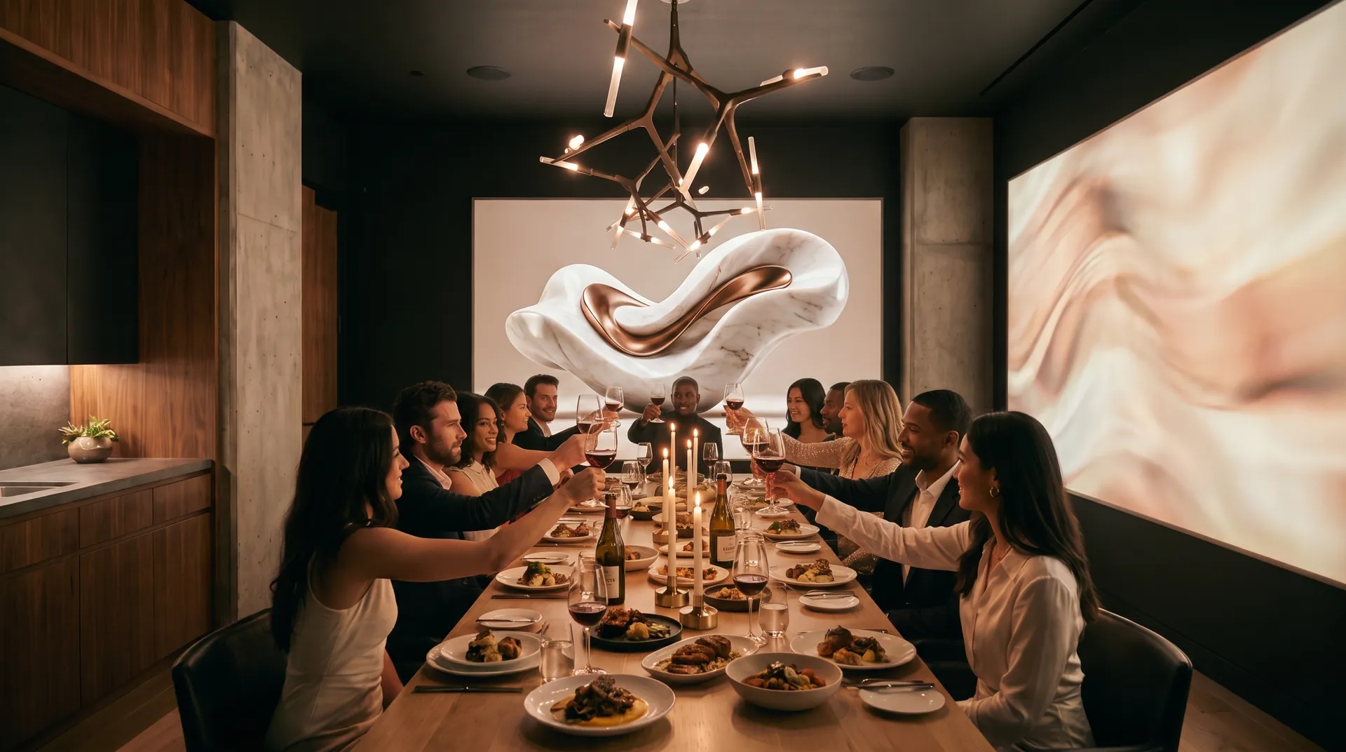 A room that sets itself.