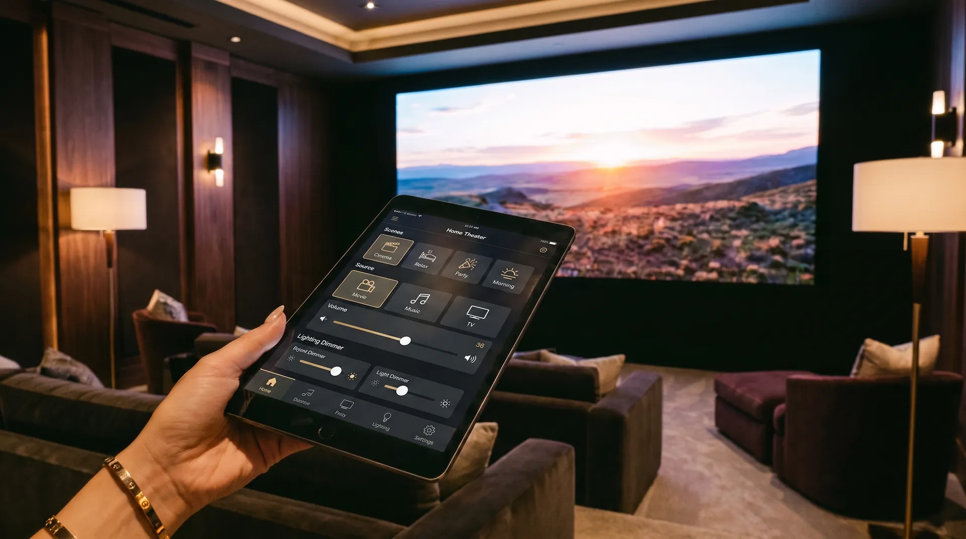 Movie, game, gather — one tap.