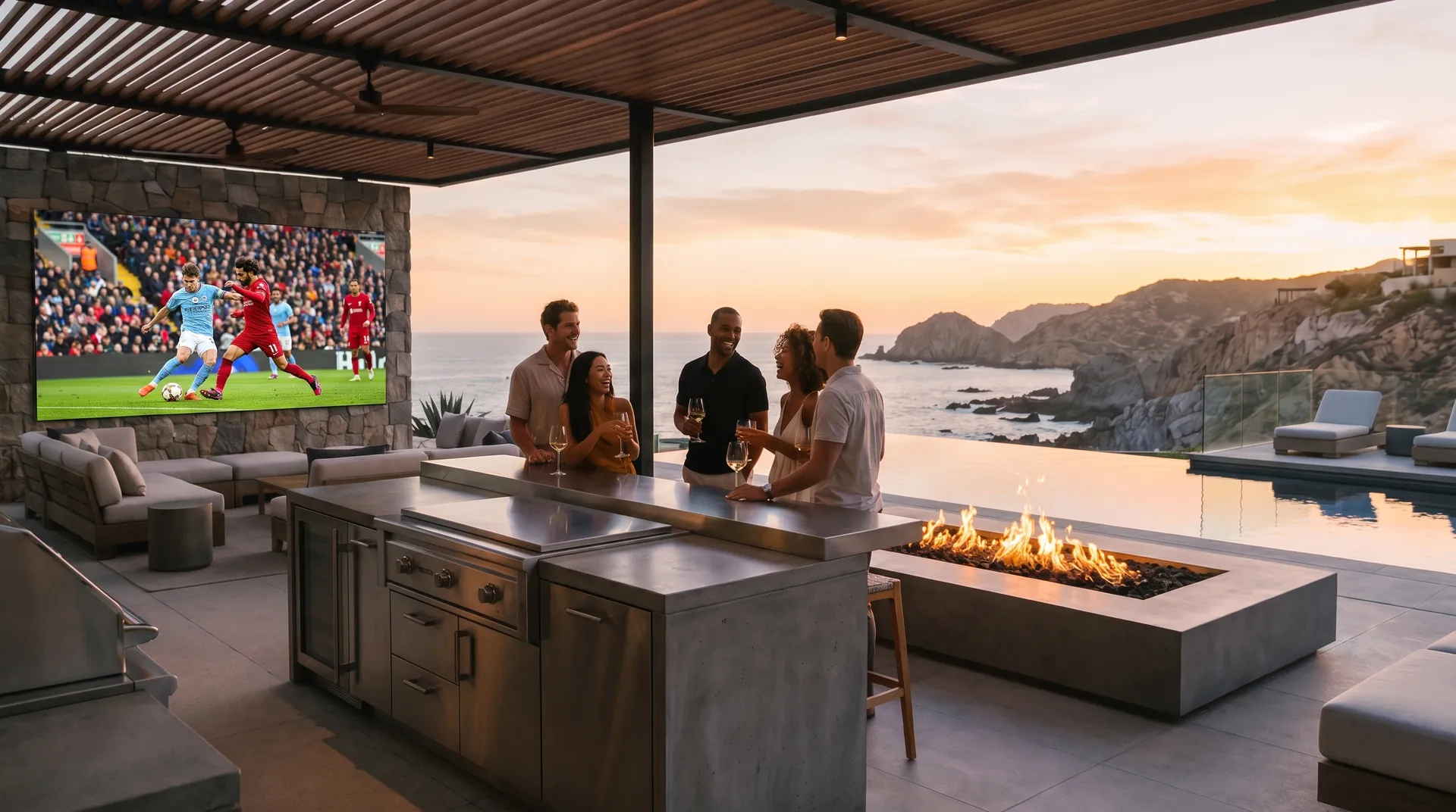 Another great room, outside.